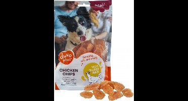 Duvo+ hondensnack Kippenchips 80gr