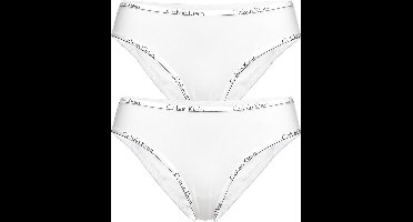 Calvin Klein slip 2 pack Bikini - Wit - Maat 34 / XS