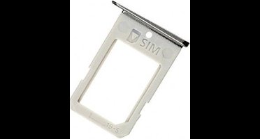 Simkaart houder geschikt voor Samsung Galaxy S6 Edge G925f - Simcard Holder - Grijs