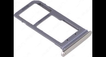 Simkaart houder geschikt voor Samsung Galaxy S7 G930 - Simcard Holder - Goud