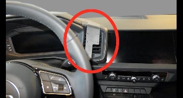 Houder - Brodit ProClip - Audi A1 2019 - Center mount