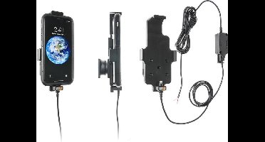 Brodit houder geschikt voor Apple iPhone X / Xs Actieve houder met vaste voeding en met hoes