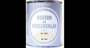 Hermadix deuren & kozijnen lak zijdeglans RAL 9001 - 750 ml.