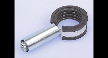 Flamco BKI ophangstrop M6 26.9mm tbv stalen buis met rubber inlage