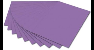 Folia tekenpapier 50x70 cm 130 gr 10 vel donker lila creatief.
