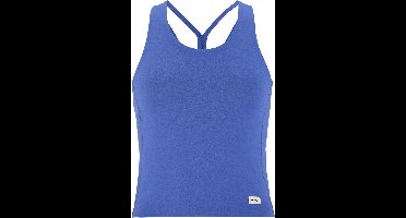 Craft Collective Cropped Singlet Dames Blauw