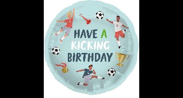 Folat - Folieballon - fantastic football - 45 cm - WK voetbal 2026 - WK voetbal versiering - WK voetbal outfit - Nederland WK
