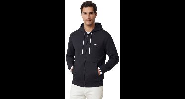 Hugo Boss Hoodie rits donkerblauw