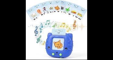 Word Learning Reader – Educatief Speelgoed 4+ – Luister & Herhaal – 224 Geluiden – Meertalig – Blauw