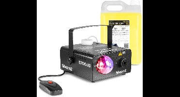 BeamZ S700-JB rookmachine met Jelly Ball lichteffect - Inclusief 5 liter rookvloeistof - 700W