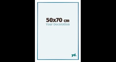 Your Decoration - Fotolijst 50x70 cm - Aluminium - Staal Blauw - Kent