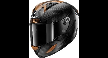 Shark Aeron Carbon Skin Carbon Brons Integraalhelm - Maat - Helm
