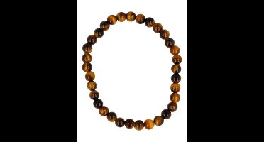 Tijgeroog kralen armband 4 mm