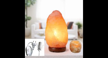 Core® Himalaya Zoutlamp - Zoutlamp - Oranje - ‎12cm x 12cm x 17cm