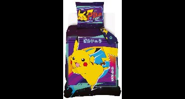 Pikachu Dekbedovertrek 0025 - 140 x 200 cm - 70 x 90 cm