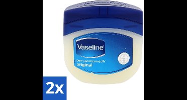 2 x Vaseline - Original - Petroleum Jelly - Beschermend - 250 ml - Huidverzorging - Vocht Vasthouden - Droge Huid - Lippen Verzorging - Handen Verzorging