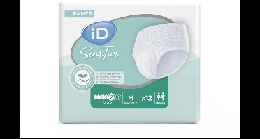 iD Sensitive Pants Super Medium - 1 pak van 12 stuks