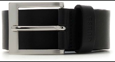 GUESS riem Leather Belt H40 W100 Black zwart