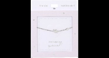 Depesche - Armband "Heart of Gold" - mot. 047 - 2 Hearts - silver