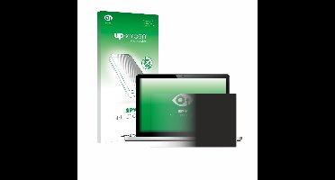 upscreen - privacy screenprotector voor Laptops met 15.6 inch-scherm [345 mm x 194 mm, 16:9] Folie Beschermfolie Blauwlichtfilter