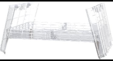 Garantia Koud frame bevestiging voor Ergo Quadro M verhoogd bed