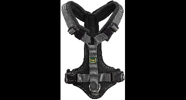 Hunter Hondentuig Maldon Up Zwart Maat M - L