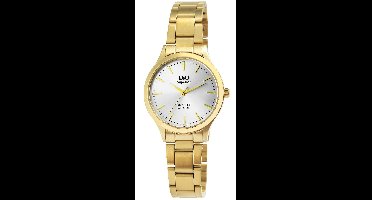 Q&Q dameshorloge roestvrij staal S279J001Y Q&Q Superior dameshorloge, roestvrij staal, saffierglas, 5