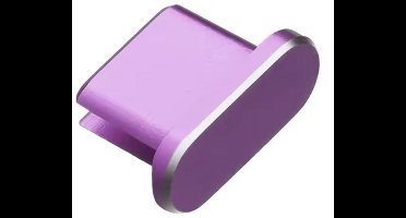 New Age Devi - Stofplug - Stofkapje - Paars - Geschikt voor USB-C