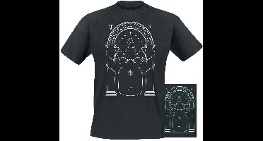 The Lord Of The Rings Moria - Doors Of Durin - Glow In The Dark Heren T-shirt - zwart - 3XL