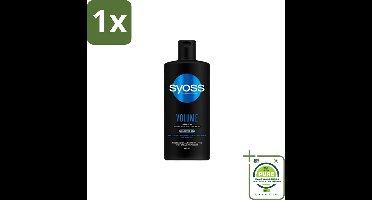 1 x Syoss – Shampoo – Volume – 440 ml - Volume Shampoo - Fijn Haar - Slap Haar - Haar Body - Haar Lift