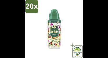 20 x Robijn Wasparfum Paradise Secret 342 ml - Grootverpakking - Wasparfum - Wasparfum Voor Kleding - Geurboost - Botanische Geur - Wasmiddel