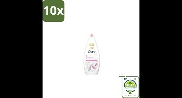 10 x Dove – Douchegel – Lotus Bloem – 450 ml - Grootverpakking - Douchegel Lotus Bloem - Mild Reinigen - Huid Verzorgen - Hydraterende Douchegel - Lotusbloem Geur