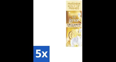 5 x Lenor In-Wash Geurbooster Gouden Orchidee 19 wasbeurten 235 gr - Geurbooster - Wasgeur - Wasgeurbooster - Geur In Was - Wasgeur Intensiteit