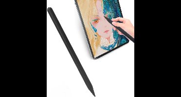 Styluspen voor IOS-tablets met handpalmafwijzing en kantelgevoeligheid - Vervangbare punt van 1,5 mm - Batterijniveau weergave - Zij-adsorptie - 2018 Later - Tablet accessoire.