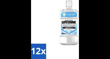 Listerine – Mondwater – Advanced White – 500 ml - Voordeelverpakking - 12 stuks