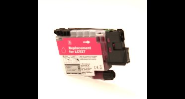 ABC huismerk inktcartridge geschikt voor Brother LC527M magenta geschikt voor MFC-J4350DW MFC-J4550DW