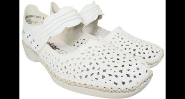 Rieker Bandschoen 41399-80 Wit