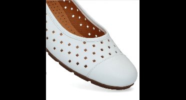 Gabor Dames Ballerine | Wit | Maat: 38