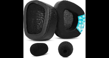 Oorkussens met Cooling-Gel voor Gaming Headsets - Vervangende oorkussens Compatibel met Gaming Headsets - Memory Foam - Verhoogde Dikte (Set 1)