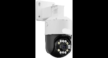 Beveiligingscamerasysteem - Openlucht - CCTV camerasysteem - 4K 8MP/5MP PoE IP - met AI Detectie -Waterdichte - Bewakingscamera - Beveiligingscamera - 360° Auto Tracking Pan/Tilt Functie – Buitenbewaking en Compatibel met PoE NVR