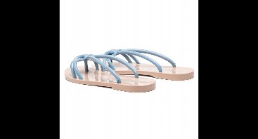 Melissa - Casual Dames Slippers - Blauw - Synthetisch