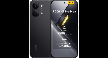 Xiaomi POCO X8 Pro Max - 12GB 256GB - Zwart - 5G - 8500mAh