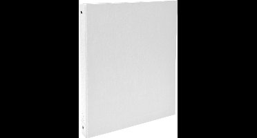 Exacompta 20x Ringband in PP met harde omslag - 4 ringen van 30mm - A4 - Wit - 51378E