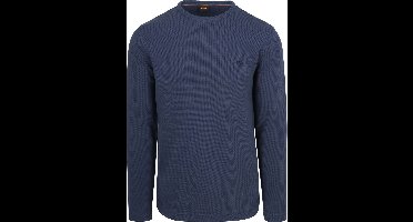 BOSS Trui Tempesto Navy - Maat M - Heren - Pullovers