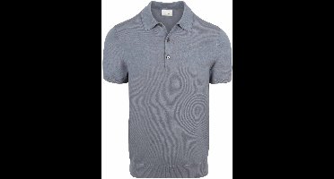 Profuomo Poloshirt Luxury Basic Blauw - Maat XXL - Heren
