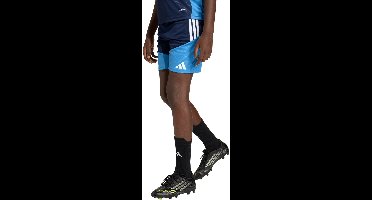 adidas Short Kinderen Tiro 26 Competition Training Donkerblauw-Hemelsblauw - Maat 140cm