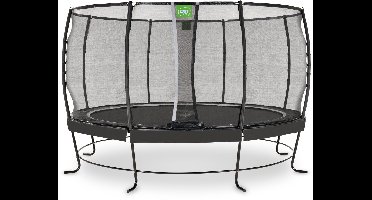 EXIT Lotus Premium Trampoline ø427cm - Op Poten - Rond - Trampoline Buiten - Voor Kinderen - Zwart