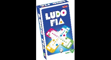 Tactic Ludo – Bordspel – Compacte Editie – Klassiek Familiespel – Vanaf 5 Jaar – 2 tot 4 Spelers