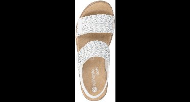Remonte Sandaal Wit/Zilver - Maat 36