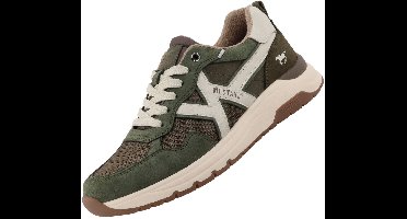 Mustang herensportschoenen kaki